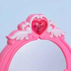Qaba Children Dressing Table Set Girls Pretend Princess Vanity Table With Music Lightening Pink 15 Qaba Children Dressing Table Set Girls Pretend Princess Vanity Table With Music Lightening Pink -Best Toys Store GUEST 59b5140f f040 4e94 9d41 93eb98e311c1