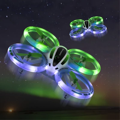 Sharper Image 2.4Ghz RC Glow Up Stunt Drone With LED Lights 3 Sharper Image 2.4Ghz RC Glow Up Stunt Drone With LED Lights