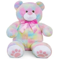 Best Choice Products 38in Giant Soft Plush Teddy Bear Stuffed Animal Toy W/ Bow Tie, Footprints -Best Toys Store GUEST 5e30a0b3 6b8b 458b b754 a46a50f99b06
