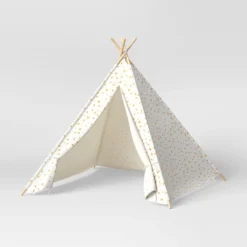 Gold Foil Star Kids' Tent - Pillowfort™ -Best Toys Store GUEST 5ff58828 f8be 4fb8 9e92 9412376577c9