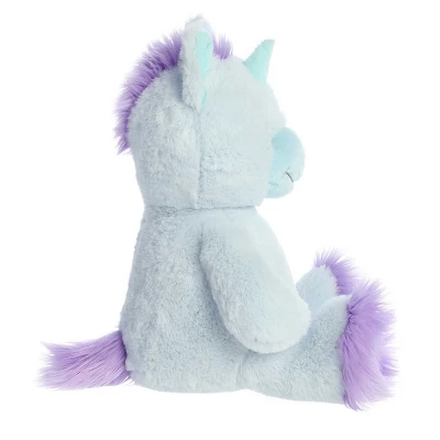 Ebba Medium Periwinkle Unicorn Mythicals Adorable Baby Stuffed Animal Blue 11.5" 4 Ebba Medium Periwinkle Unicorn Mythicals Adorable Baby Stuffed Animal Blue 11.5" - Image 2