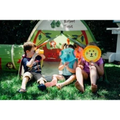 Pacific Play Tents Kids Jungle Safari Play Tent And Tunnel Set Combo 4' X 4' -Best Toys Store GUEST 611f0efc c8a9 4d52 a927 822b2e4aea1e
