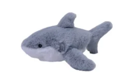 Wild Republic Ecokins Mini Great White Shark Stuffed Animal, 8 Inches