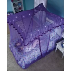 HearthSong Sparkling Lights Light-Up Bed Canopy For Twin, Full, Or Queen Beds -Best Toys Store GUEST 645ab20b 215f 468c 8689 5294c5efd9ef