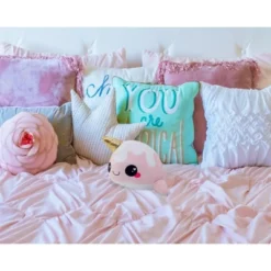 Seven20 Glitter Galaxy 6-Inch Ice Cream Cone Horn Pink Narwhal Collectible Plush -Best Toys Store GUEST 64b986c4 f691 4612 b11f f8d11073c2a8