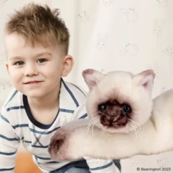 Bearington Cleo Plush Stuffed Animal Siamese Cat, Kitten 15 Inch -Best Toys Store GUEST 651bf746 2d35 4568 8523 1aede5c9733d