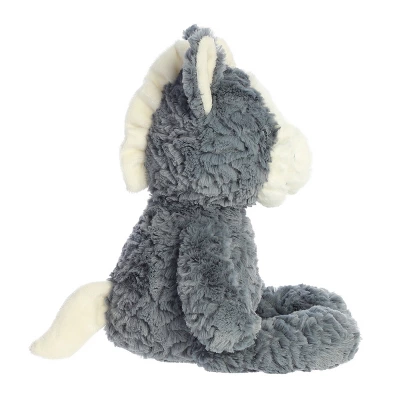 Ebba Huggy Collection 13" Payton Pony Grey Stuffed Animal 4 Ebba Huggy Collection 13" Payton Pony Grey Stuffed Animal - Image 2