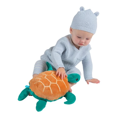 Manhattan Toy Velveteen Salty Sea Turtle Ocean Life Toy Stuffed Animal, 14.5" 7 Manhattan Toy Velveteen Salty Sea Turtle Ocean Life Toy Stuffed Animal, 14.5" - Image 5
