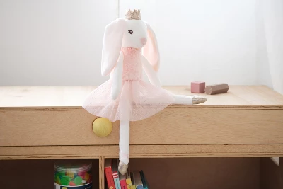 Bearington Brise Bunny Soft Plush Ballet Doll, 16 Inch 4 Bearington Brise Bunny Soft Plush Ballet Doll, 16 Inch - Image 2