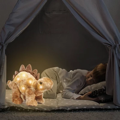 FAO Schwarz 12" Stegosaurus LED Plush With Sound 3 FAO Schwarz 12" Stegosaurus LED Plush With Sound