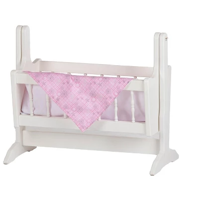 Remley Katie’s Collection Kids Wooden Doll Swinging Cradle - Ships Assembled 6 Remley Katie’s Collection Kids Wooden Doll Swinging Cradle - Ships Assembled - Image 4