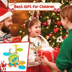 Costway 2-in-1 Kids Electronic Drum Kit Music Instrument Toy W/ Keyboard Microphone Blue 16 Costway 2-in-1 Kids Electronic Drum Kit Music Instrument Toy W/ Keyboard Microphone Blue -Best Toys Store GUEST 6ceec323 b9c2 4399 8021 8e53f7efdc9f