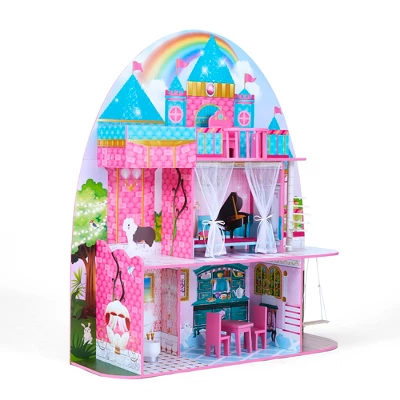 Olivia's Little World By Teamson Kids Furnished Castle Dollhouse For 12" Dolls 11 Olivia's Little World By Teamson Kids Furnished Castle Dollhouse For 12" Dolls - Image 9