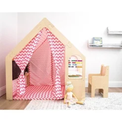 Avenlur Flair - Wooden 5 In 1 Indoor Playhouse Play Tent With Desk Table -Best Toys Store GUEST 6de98833 0601 4d47 b8d4 9705cea10ba5