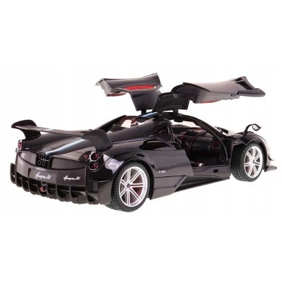 Link 1:14 RC Pagani Huayra Super Sports Car Bright Headlights And Rear Lights Great Gift For Kids - Black 6 Link 1:14 RC Pagani Huayra Super Sports Car Bright Headlights And Rear Lights Great Gift For Kids - Black - Image 4