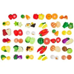 46-Piece Kids Play Food & Kitchen Accessories Set By Toy Time -Best Toys Store GUEST 6f4e9331 856b 4156 a8ae 0650cc7a13c3