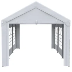 Outsunny 10ft X 20ft Party Tent & Carport, Portable Garage Outdoor Canopy Tent With Removable Sidewalls And Windows -Best Toys Store GUEST 6f9ad8ef 809f 459d 8df0 33351f9cfb52