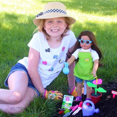 Sophia's By Teamson Kids Smithsonian Horticulturist Set For 18" Dolls 3 Sophia's By Teamson Kids Smithsonian Horticulturist Set For 18" Dolls
