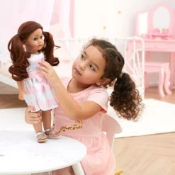 Sophia’s Stripe Party Dress And Sandals For 18" Dolls, Pink/White -Best Toys Store GUEST 73efc5c2 90a9 48ce a9be 9a33d2778d79