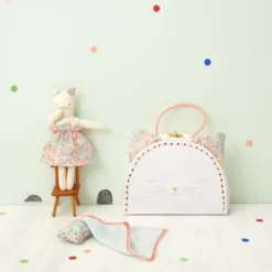 Meri-Meri Meri Meri Floral Kitty Mini Suitcase Doll (Pack Of 1) -Best Toys Store GUEST 755eb783 cf3f 42b9 91a9 267d33564b8f
