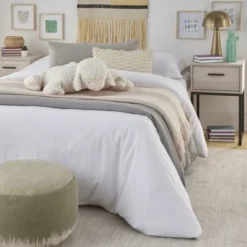 Mina Victory Plush Lines Foldable Lamb Stuffed Animal 18" X 22" Ivory Indoor Throw Pillow -Best Toys Store GUEST 7705502b 8a48 41d9 91fc cd13bacdc215