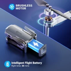 Contixo F28 Pro Foldable GPS Drone - 4K FHD Camera W GPS Control & Selfie Mode - Brushless Motor - With Carrying Case -Best Toys Store GUEST 7804c95e cf75 4510 a740 45bdd3cb5d23