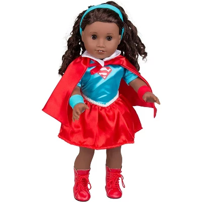 Dress Along Dolly Superwoman Outfit For American Girl Doll 3 Dress Along Dolly Superwoman Outfit For American Girl Doll