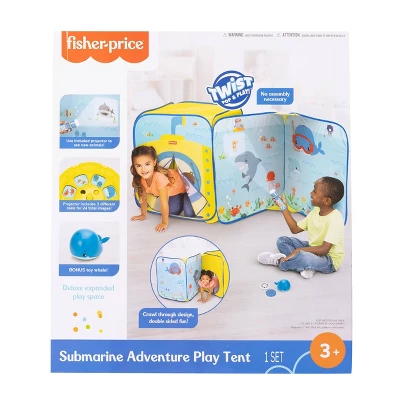 Fisher Price Submarine Adventure Play Tent 3 Fisher Price Submarine Adventure Play Tent