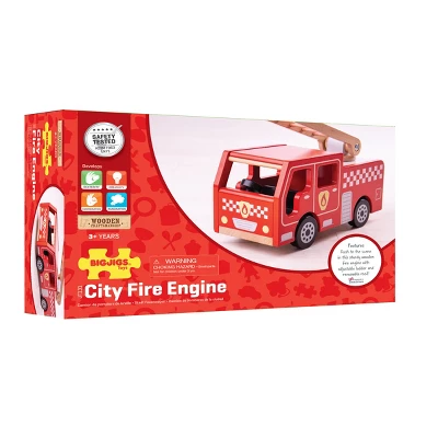 Bigjigs Toys City Fire Engine 3 Bigjigs Toys City Fire Engine
