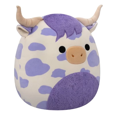 Squishmallows 16" Conway The Purple Spotted Highland Cow Plush Toy (Target Exclusive) 4 Squishmallows 16" Conway The Purple Spotted Highland Cow Plush Toy (Target Exclusive) - Image 2