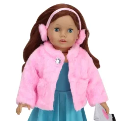 Sophia’s Pink Faux Fur Coat And Earmuff Headband Set For 18" Dolls -Best Toys Store GUEST 7ddb6189 de1f 4178 841f e7c18b2ed2e3
