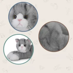 Bearington Collection Socks Plush Stuffed Animal Grey Striped Tabby Cat 15" -Best Toys Store GUEST 7f2e4964 448c 4292 ba32 d1e91c65a676