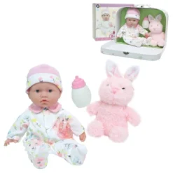 JC Toys La Baby 11" Soft Body Play Doll Body Travel Case Gift Set In Pink 7 JC Toys La Baby 11" Soft Body Play Doll Body Travel Case Gift Set In Pink -Best Toys Store GUEST 806240f9 e215 4fcd ab3a 422cb336d739