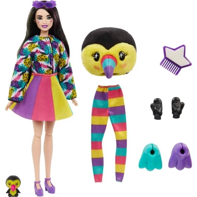 Barbie Cutie Reveal Jungle Series Toucan Doll 7 Barbie Cutie Reveal Jungle Series Toucan Doll - Image 5