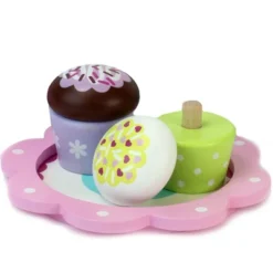 Sophia’s 9 Piece Wooden Cupcake Set, Multicolor -Best Toys Store GUEST 8225e0b4 bb7d 4c45 9771 0038efd78c5a
