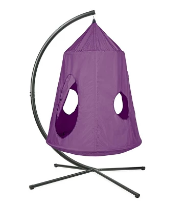 HearthSong HugglePod HangOut Nylon Hanging Tent And Family HangOut Steel Stand Set 12 HearthSong HugglePod HangOut Nylon Hanging Tent And Family HangOut Steel Stand Set - Image 10