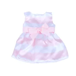 Sophia’s Stripe Party Dress And Sandals For 18" Dolls, Pink/White -Best Toys Store GUEST 84f37df2 7b5a 4224 ad7c ca9d78b73221