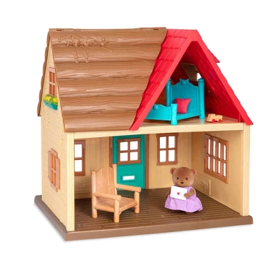Li'l Woodzeez Country House – 8pc Toy House Playset 3 Li'l Woodzeez Country House – 8pc Toy House Playset