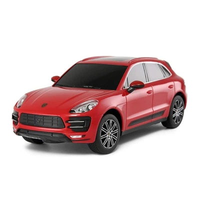 Link Ready! Set! Go! 1:24 Porsche Macan Turbo RC Remote Control Toy Car - Red 3 Link Ready! Set! Go! 1:24 Porsche Macan Turbo RC Remote Control Toy Car - Red
