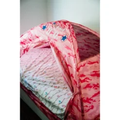 Pacific Play Tents Kids Pink Camo Bed Tent Twin Size -Best Toys Store GUEST 871de6a6 bb83 4dae a896 869c833a3ea7