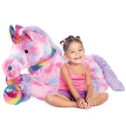 Best Choice Products 52in Kids Extra Large Plush Unicorn, Life-Size Stuffed Animal Toy W/ Rainbow Details -Best Toys Store GUEST 87ae230f fb3b 43b7 a5d1 3f9b4ff300ad