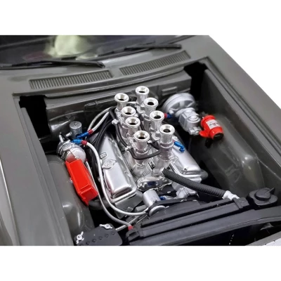 Injected 383 Small Block Engine And Transmission Replica From "1970 Chevrolet Nova Destroyer" 1/18 Scale Model By GMP 3 Injected 383 Small Block Engine And Transmission Replica From "1970 Chevrolet Nova Destroyer" 1/18 Scale Model By GMP