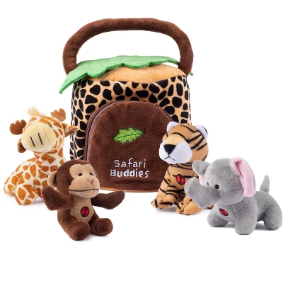Plush Creations Jungle Animals Set 9 Plush Creations Jungle Animals Set - Image 7