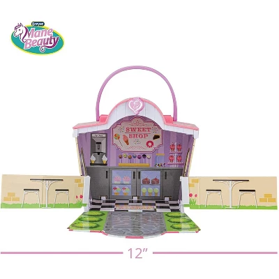 Breyer Animal Creations Breyer Li'l Beauties Fashion Horse Playset | Sprinkles' Sweet Shop 4 Breyer Animal Creations Breyer Li'l Beauties Fashion Horse Playset | Sprinkles' Sweet Shop - Image 2