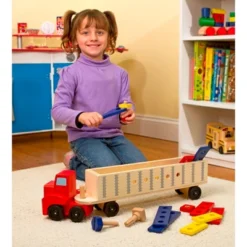 Melissa & Doug Big Rig Truck Wooden Building Set (22pc) 7 Melissa & Doug Big Rig Truck Wooden Building Set (22pc) -Best Toys Store GUEST 8a64a95e 689f 400e aa1f b6670bc9879a