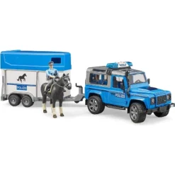 Bruder Land Rover Police With Horse Trailer And Police Man, With Light & Sound Module -Best Toys Store GUEST 8cb1dfa8 935a 46c2 a4a8 c758adf80e54