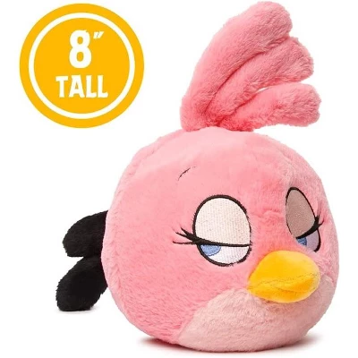Mighty Mojo Angry Birds Collectible Plush Doll Stella Pink 8" 4 Mighty Mojo Angry Birds Collectible Plush Doll Stella Pink 8" - Image 2