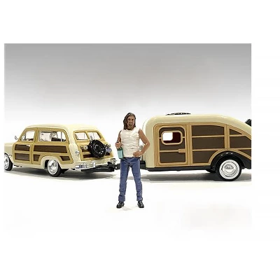 "Campers" Figure 3 For 1/18 Scale Models By American Diorama 3 "Campers" Figure 3 For 1/18 Scale Models By American Diorama
