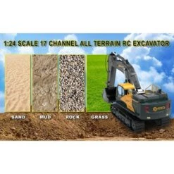 Contixo CV2 RC Excavator -Hobby Grade Construction Vehicle -1:24 Scale With 17 Channels -Best Toys Store GUEST 9153a444 9304 4df1 a8b1 71d3adabf9a3