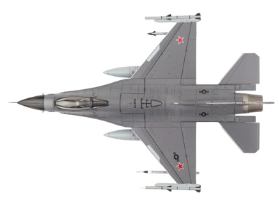 General Dynamics F-16C Fighting Falcon "Shark" Fighter Aircraft "Air Power Series" 1/72 Diecast Model By Hobby Master 5 General Dynamics F-16C Fighting Falcon "Shark" Fighter Aircraft "Air Power Series" 1/72 Diecast Model By Hobby Master - Image 3